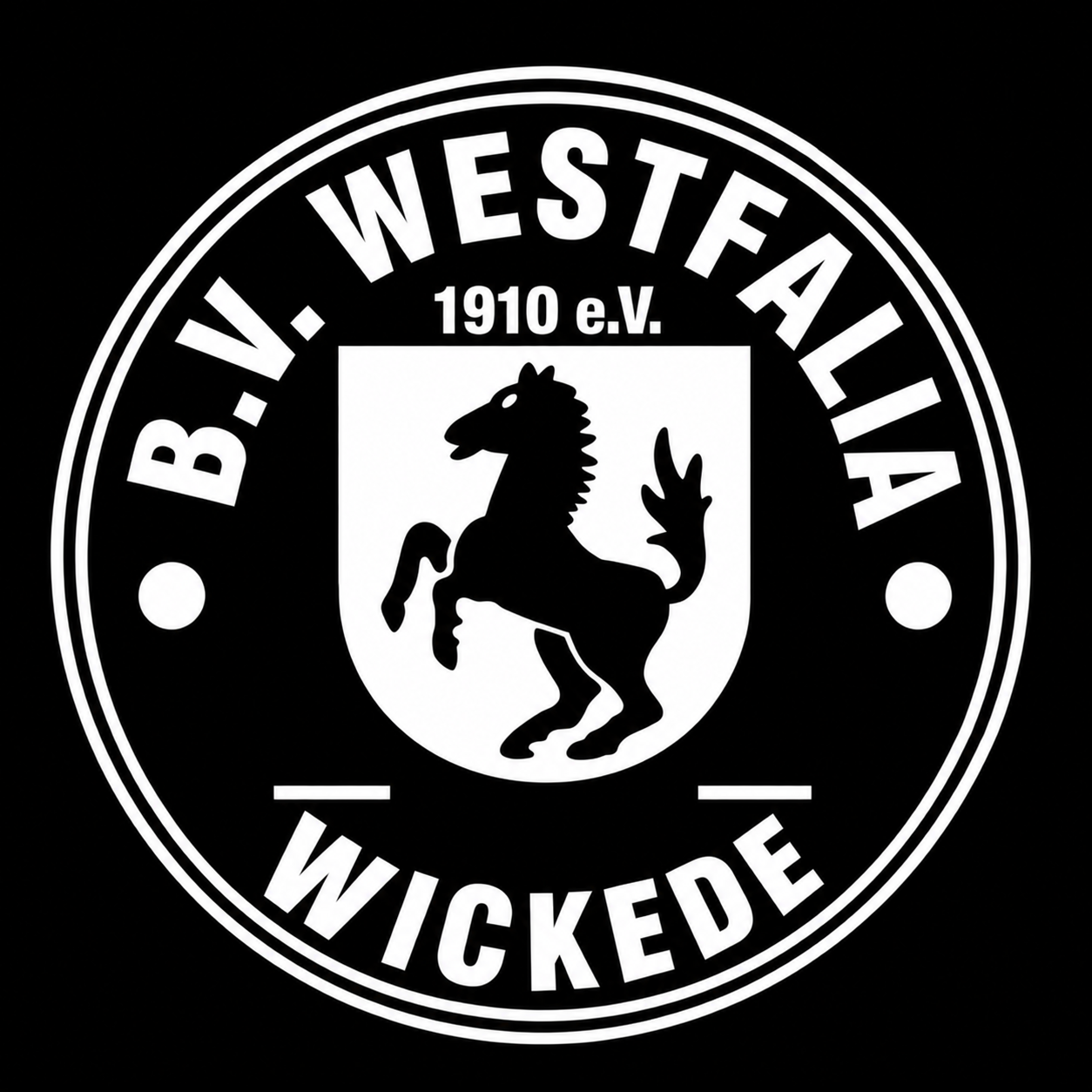 Vereinswappen des B.V. Westfalia Wickede 1910 e.V.